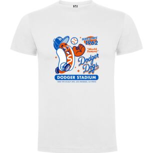 Dodgerland Delight Design Tshirt σε χρώμα Λευκό 11-12 ετών