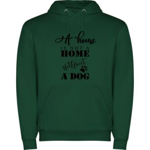Dog's Haven: House, Home Φούτερ με κουκούλα