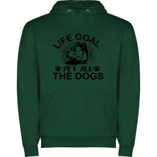 Dogs: The Life Goal Φούτερ με κουκούλα