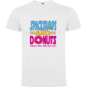 Donut Spaceship Tee Tshirt