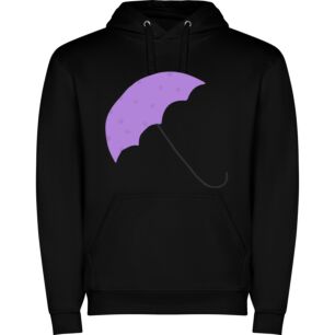 Dotted Raindrop Umbrella Φούτερ με κουκούλα