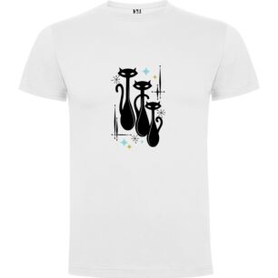 Double Trouble Felines Tshirt σε χρώμα Λευκό 11-12 ετών