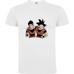 Dragon Ball Duo Tshirt σε χρώμα Λευκό 11-12 ετών