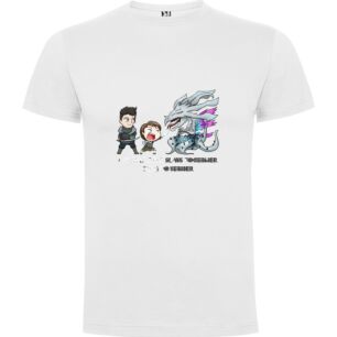 Dragon Hunting Duo Tshirt σε χρώμα Λευκό 5-6 ετών