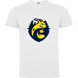 Dragon Snail Mascot Logo Tshirt σε χρώμα Λευκό 5-6 ετών