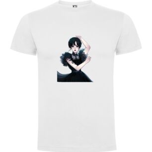 Dressed in Noir: Anime Tshirt σε χρώμα Λευκό 3-4 ετών