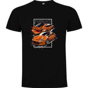 Driftin' Orange Fury Tshirt