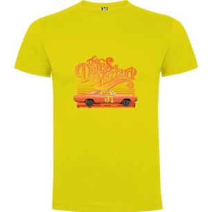 Duke's Hyperreal Orange Ride Tshirt