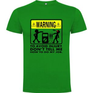 Dumb Job Warning Tshirt