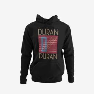 Duran Duran 80’s Logo Φούτερ με Κουκούλα