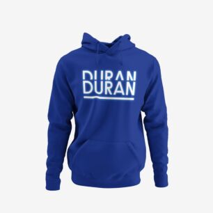 Duran Duran Logo Blue Φούτερ με Κουκούλα
