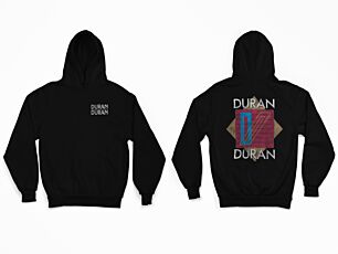 Duran Duran Original Band Logo 1980s Φούτερ με Κουκούλα