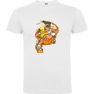 Dynamic Dunking Bulldog Tshirt σε χρώμα Λευκό XLarge