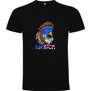 Eagle Patriot: Vibrant America Tshirt