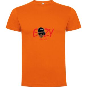 Eboy Legacy: Sunglasses & Hats Tshirt σε χρώμα Πορτοκαλί XXLarge