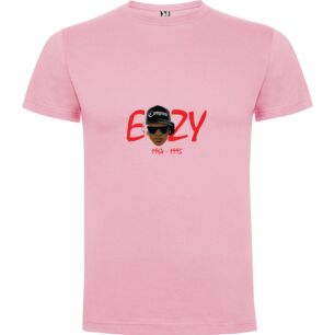 Eboy Legacy: Sunglasses & Hats Tshirt σε χρώμα Ροζ Medium