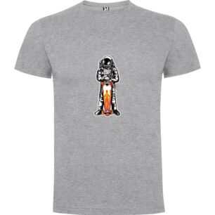 Electric Astronaut Skateboarder Tshirt