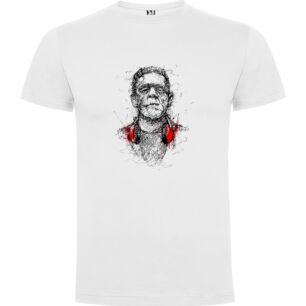 Electro-Drawn Frankenstein Tshirt σε χρώμα Λευκό XLarge
