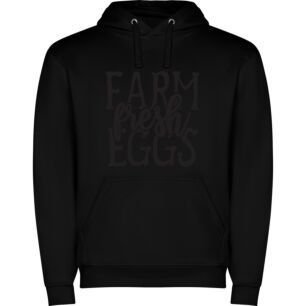 Elegant Egg Farm Signs Φούτερ με κουκούλα