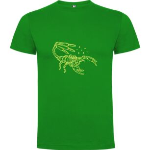 Elegant Scorpion Sketch Tshirt