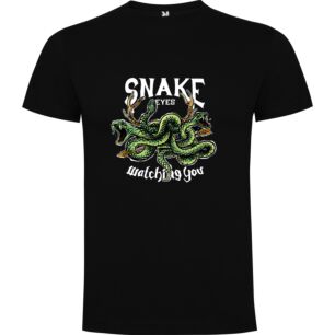 Emblazoned Serpent Stare Tshirt