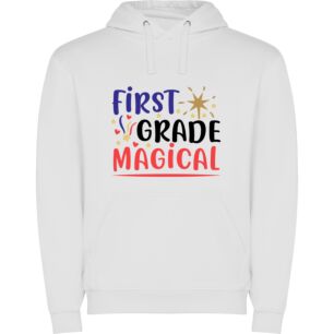 Enchanted First Grade or Magical School Moments Φούτερ με κουκούλα