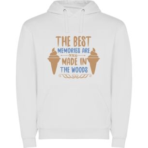 Enchanted Woods: Fond Memories Φούτερ με κουκούλα σε χρώμα Λευκό XXLarge