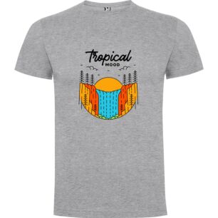 Enchanting Tropical Waterfall Tshirt