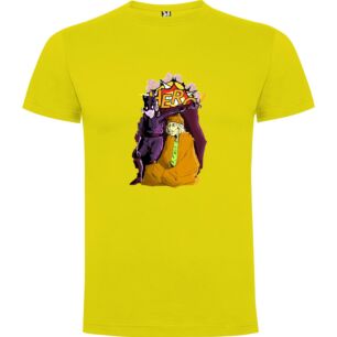 Epic Hero Artwork Tshirt σε χρώμα Κίτρινο Small