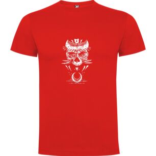 Epic Occult Skull Design Tshirt