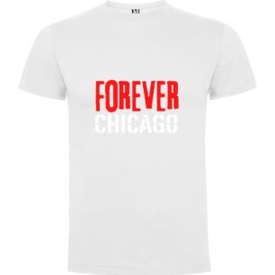 Eternal Chicago Nights Tshirt σε χρώμα Λευκό 9-10 ετών