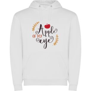 Eyed Apple Delight Φούτερ με κουκούλα σε χρώμα Λευκό XXLarge