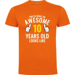Fabulous 10-Year-Old Tshirt