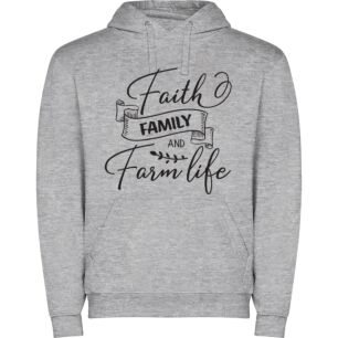 Faithful Roots: Farm & Family Φούτερ με κουκούλα
