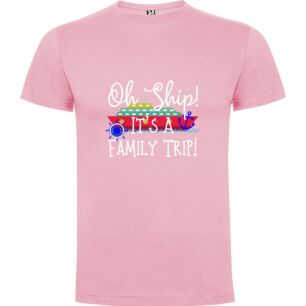Family Fun Afloat Tshirt σε χρώμα Ροζ 3-4 ετών
