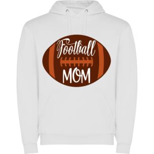Fancy Football Mom's Ball Φούτερ με κουκούλα