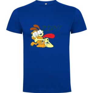 Fancy Zippered Garfield Adventures Tshirt