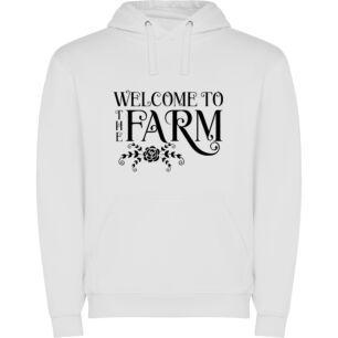 Farmscape Hospitality: Welcome! Φούτερ με κουκούλα