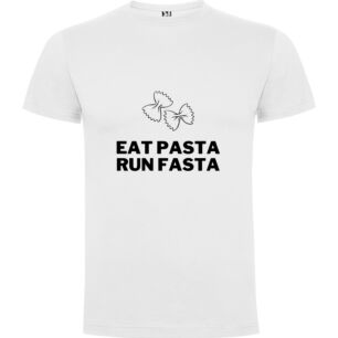 Fast Pasta Eater's Delight Tshirt σε χρώμα Λευκό 11-12 ετών