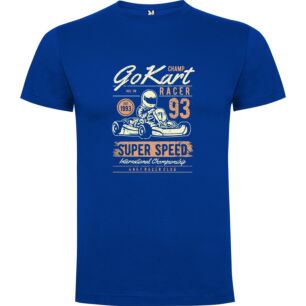Fastest Speed Racer Tee Tshirt σε χρώμα Μπλε Medium
