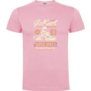Fastest Speed Racer Tee Tshirt σε χρώμα Ροζ XXXLarge(3XL)