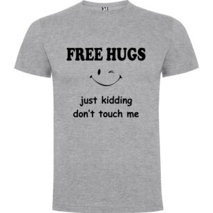 Faux Free Hug Sign Tshirt