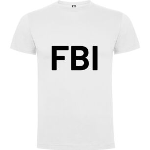 FBI Noir Raid Tshirt σε χρώμα Λευκό 9-10 ετών