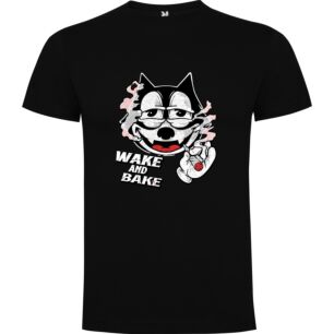 Feline Chic: Wake Up Tshirt