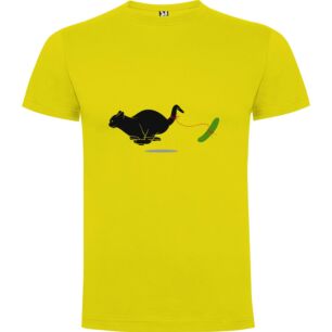 Feline Farce: Cat Chase Tshirt