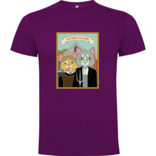 Feline Gothic Furry Duo Tshirt