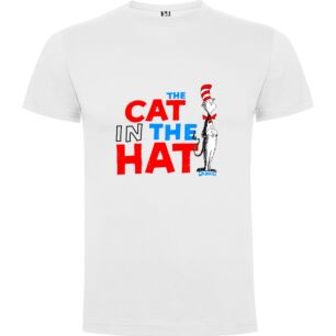 Feline Seussical Inspiration Tshirt σε χρώμα Λευκό 3-4 ετών