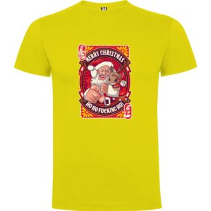 Festive Santa's Whimsy Tshirt