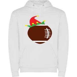 Festive Super Bowl Mascot Φούτερ με κουκούλα