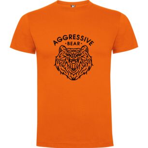 Fierce Bear Drawing Tshirt